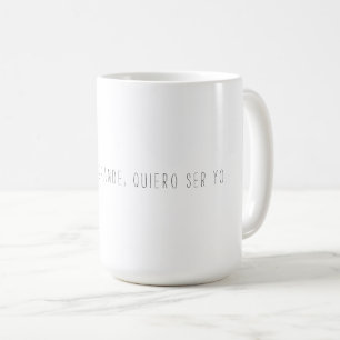 Je bent onapologetisch. koffiemok