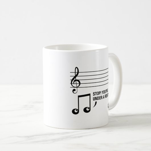 Je bent onder de Rest Koffiemok (Voorkant rechts)