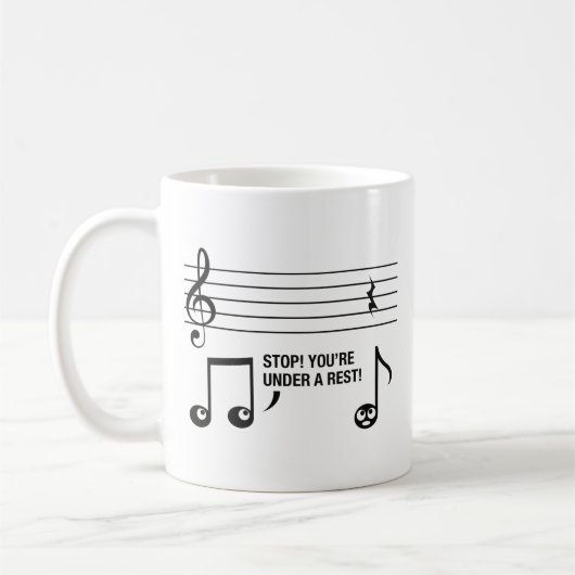 Je bent onder de Rest Koffiemok (Links)