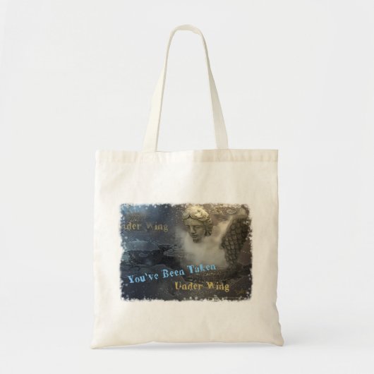 Je bent onder vleugel genomen tote bag (Voorkant)