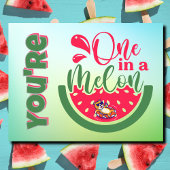 Je bent One in a Melon Cat aan het denken Briefkaart