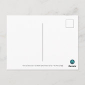 Je bent One in a Melon Hamster die aan je denkt Briefkaart (Achterkant)