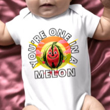 Je bent One in a Melon Watermelon Funny Design
