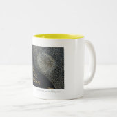 Je bent oneindig waardevol tweekleurige koffiemok (Voorkant rechts)