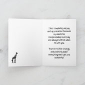 “Je bent ongelooflijk gaaf!” Kaart (Binnen)