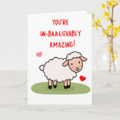 “Je bent ongelooflijk gaaf!” Kaart (Gele Bloem)