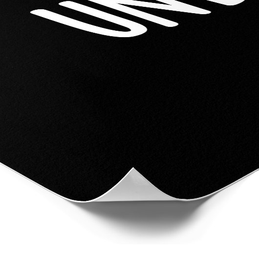 Je bent ongelooflijk grappig Dimsum Bao Pun Dark B Poster (Hoek)