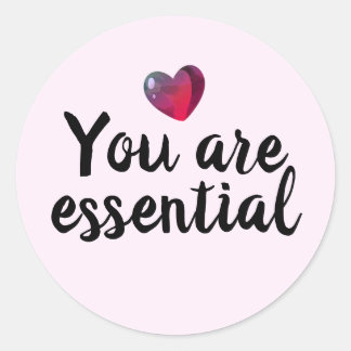 Je bent onmisbare quarantaine cadeau sticker