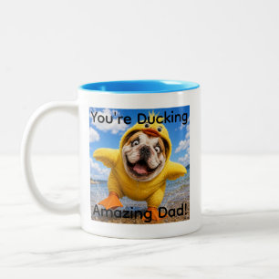 JE BENT ONTDUKEND AMAZING PAPA TWEEKLEURIGE KOFFIEMOK