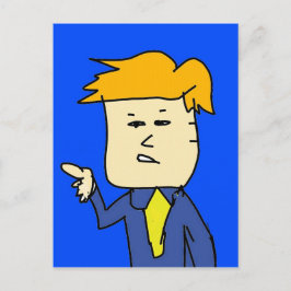 je bent ontslagen cartoon jongen briefkaart