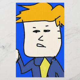 je bent ontslagen cartoon jongen briefpapier