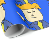 je bent ontslagen cartoon jongen cadeaupapier (Rol Hoek)