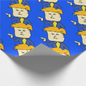 je bent ontslagen cartoon jongen cadeaupapier (Hoek)