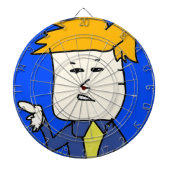 je bent ontslagen cartoon jongen dartbord (Voorkant)