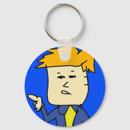 je bent ontslagen cartoon jongen sleutelhanger