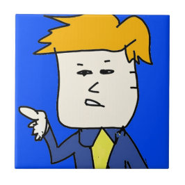 je bent ontslagen cartoon jongen tegeltje