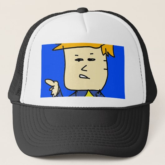 je bent ontslagen cartoon jongen trucker pet (Voorkant)