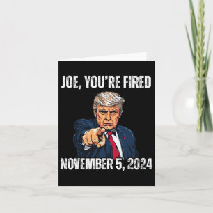 Je bent ontslagen Donald Trump voor President 2024 Kaart