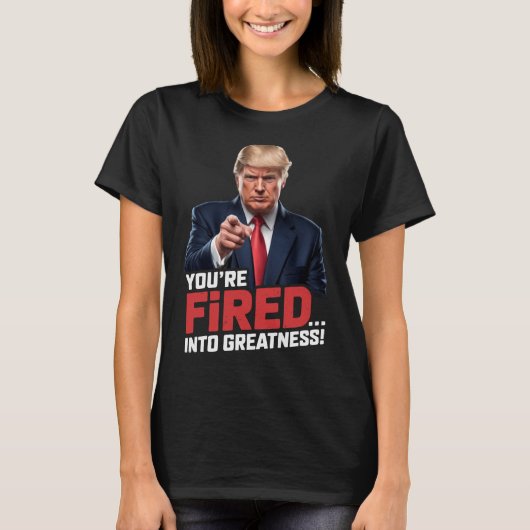 Je bent ontslagen in de grootheid! t-shirt (Voorkant)