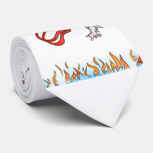 Je bent ontslagen! strop stropdas (Opgerold)