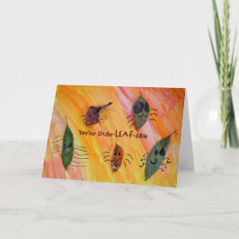 Je bent onvoorSTELbaar - Kinderkunst voor CHOC Bedankkaart