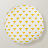 Je bent onze Sunshine - Nursery Baby Stats Pillow Rond Kussen (Achterkant)