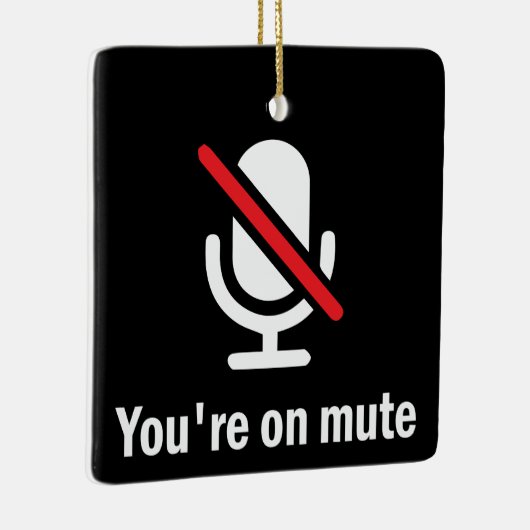 Je bent op de stomme keramisch ornament (Rechts)