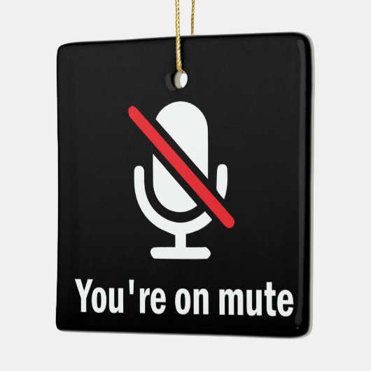 Je bent op de stomme keramisch ornament (Links)