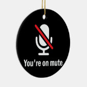 Je bent op de stomme keramisch ornament (Rechts)