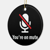 Je bent op de stomme keramisch ornament (Links)