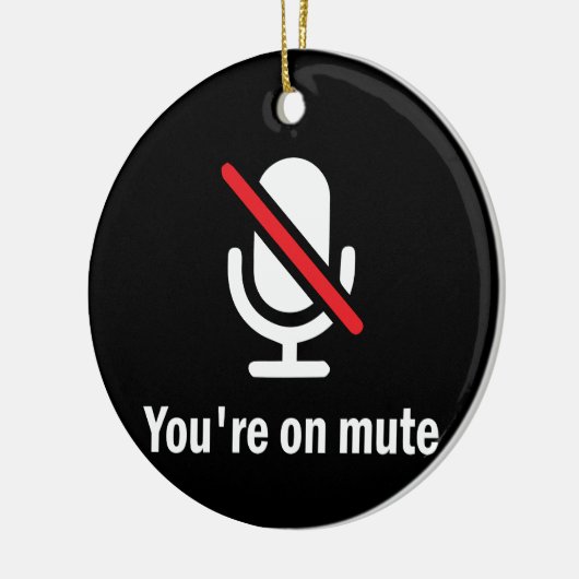 Je bent op de stomme keramisch ornament (Links)