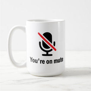 Je bent op de stomme koffiemok