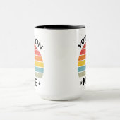 Je bent op de stomme mok (Midden)