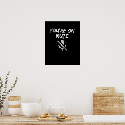 je bent op de stomme poster (Keuken)