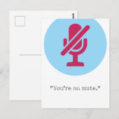 Je bent op Dempen/Zoom Joke Briefkaart (Voorkant / Achterkant)