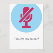 Je bent op Dempen/Zoom Joke Briefkaart (Voorkant)