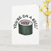 Je bent op een Japanse voedseldrank met een roodac Kaart (Gele Bloem)