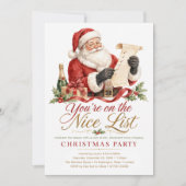 Je bent op het Kerstfeest van de Nice List Kaart (Voorkant)