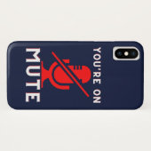 Je bent op het stomme Funny Zoom Meme Case-Mate iPhone Case (Achterkant (horizontaal))