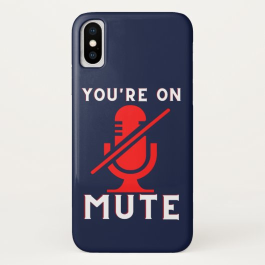 Je bent op het stomme Funny Zoom Meme Case-Mate iPhone Case (Achterkant)