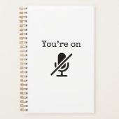 Je bent op Mute Funny Planner (Voorkant)