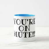 Je bent op Mute! Mok (Midden)