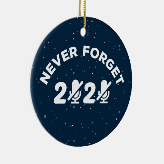 Je bent op stomme, grappige thuiswerken keramisch ornament (Rechts)