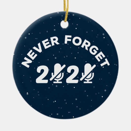 Je bent op stomme, grappige thuiswerken keramisch ornament (Voorkant)