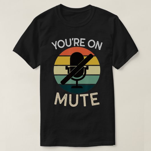 Je bent op stomme grappigheid t-shirt (Design voorkant)