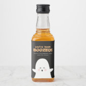 Je bent opgestart Halloween Cute Ghost Liquor Bot Likeurfles Etiket (Voorkant)