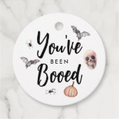 Je bent opgestart in groep Halloween game Bedankjes Labels (Voorkant)