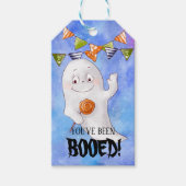 Je bent opgevoed Halloween Cadeaulabel (Voorkant)