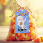 Je bent opgevoed Halloween Cadeaulabel