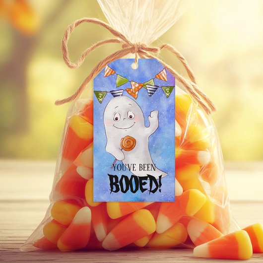 Je bent opgevoed Halloween Cadeaulabel